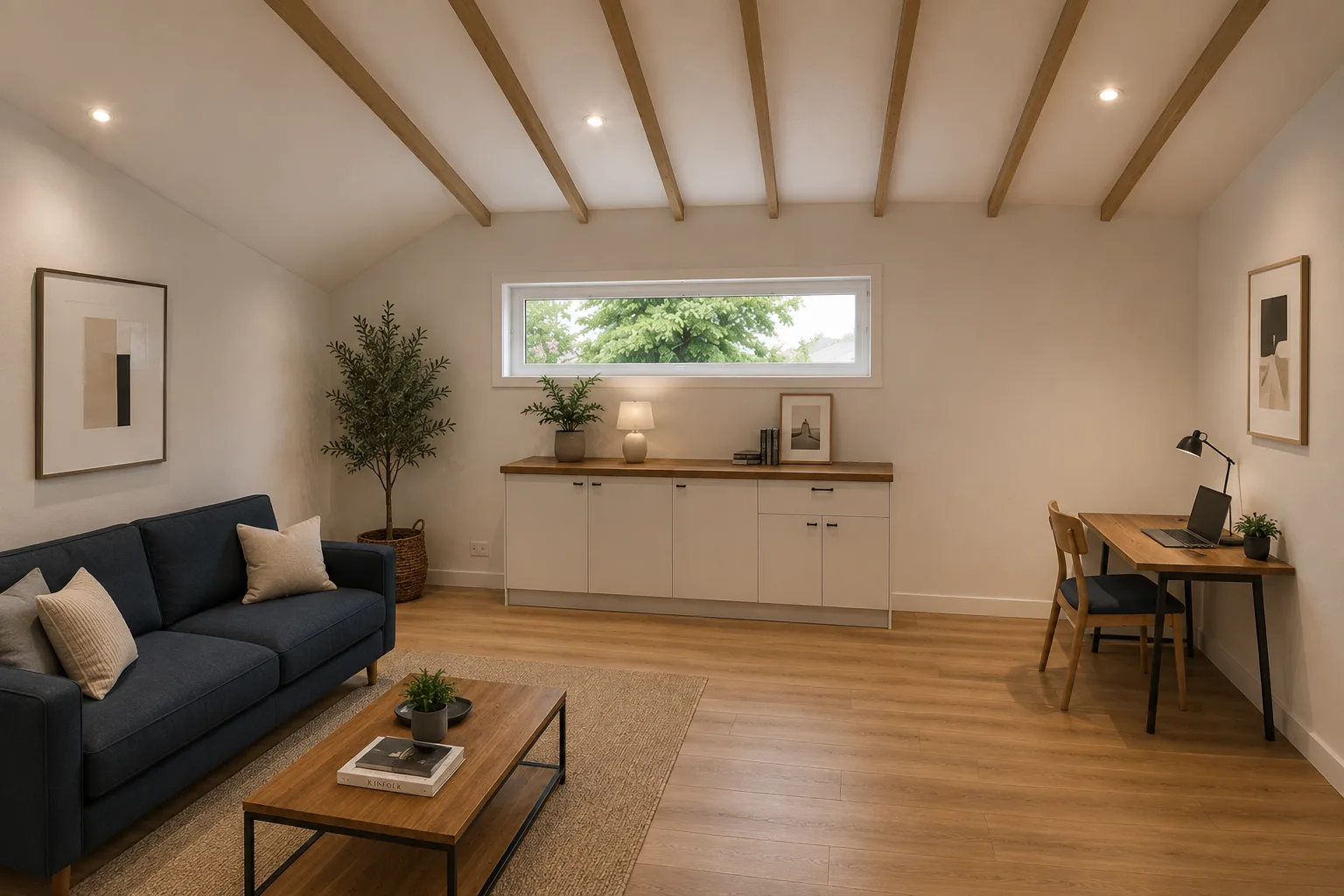 Turnkey solution, plastered, furnished and ready to move in