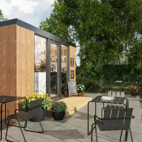 Garden Cafe — exterior view