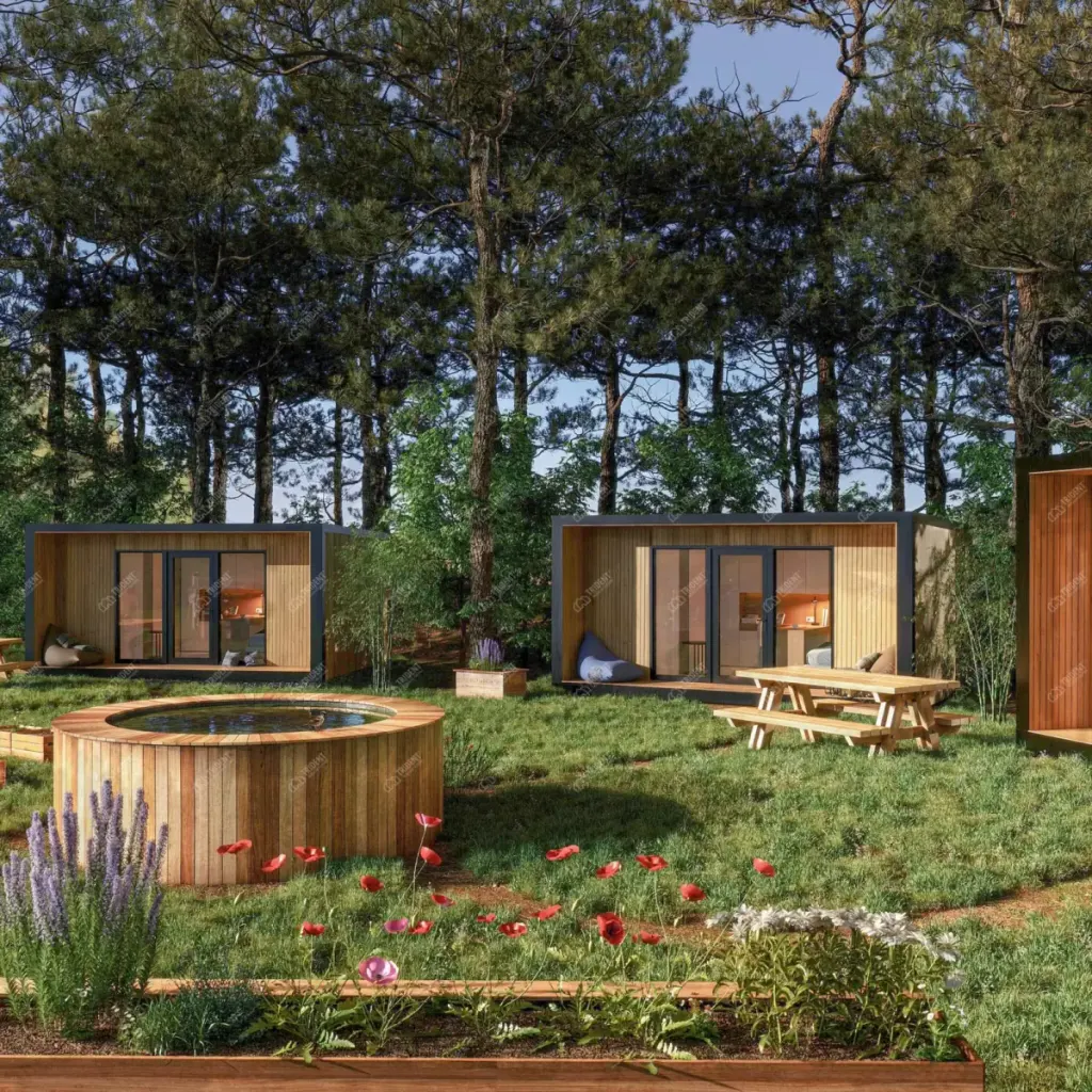Garden studio — exterior view