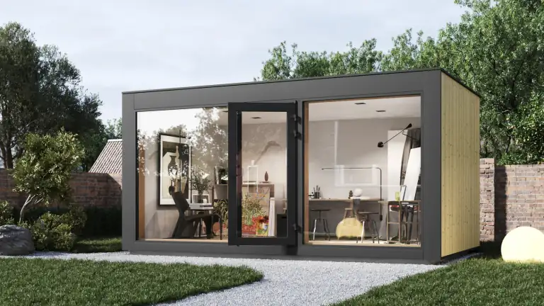 Garden Base garden room, exterior