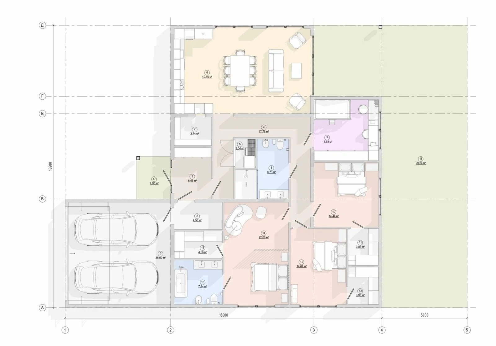 Estate floor plan