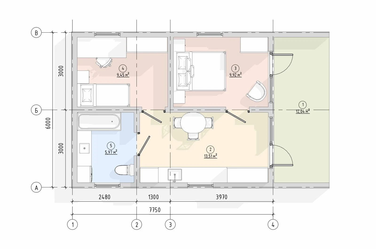 Family House floor plan