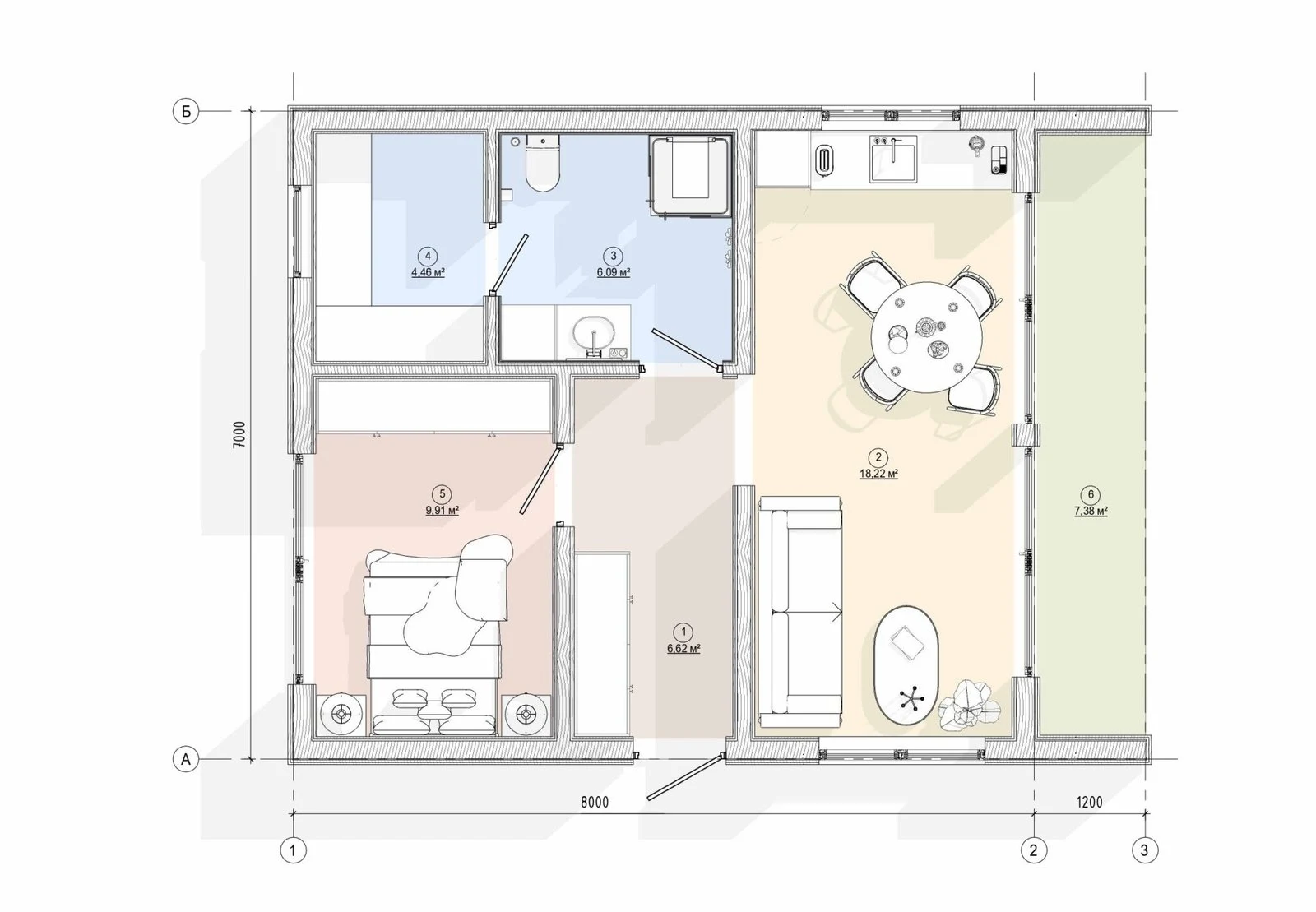 Forest House floor plan