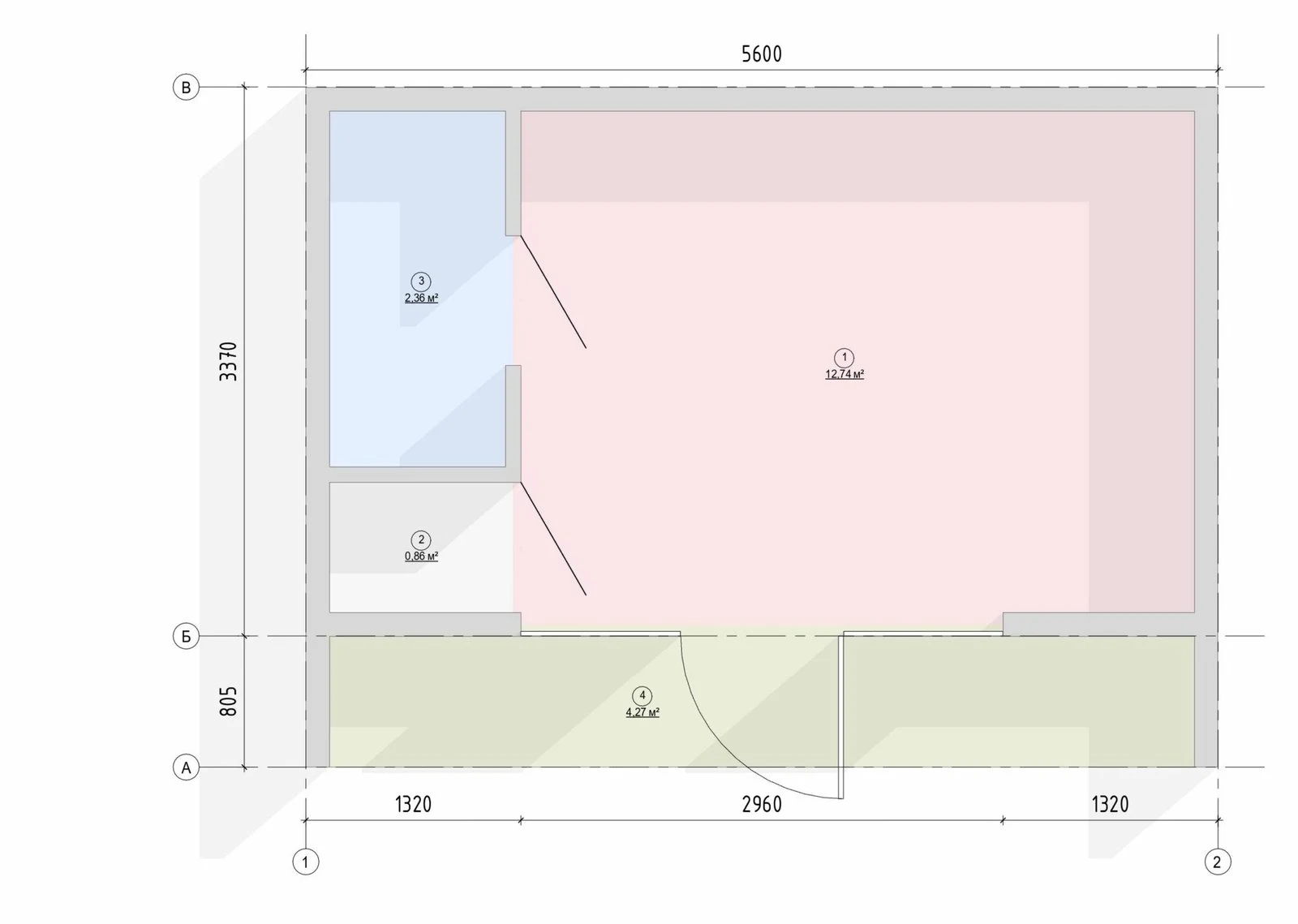 Garden studio floor plan