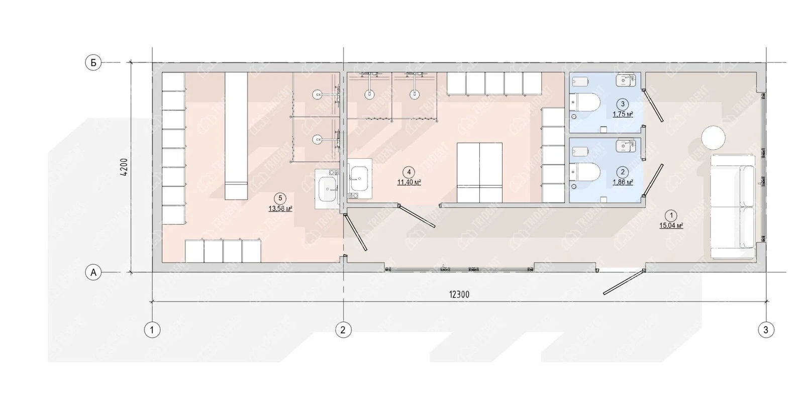 Match Point floor plan