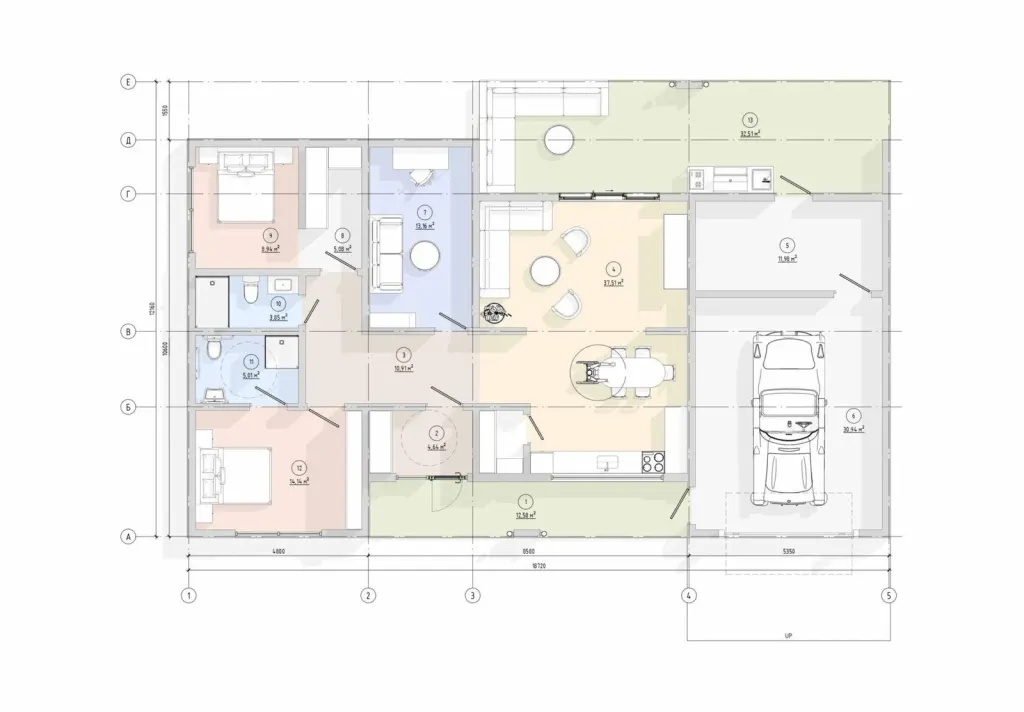 Loft floor plan