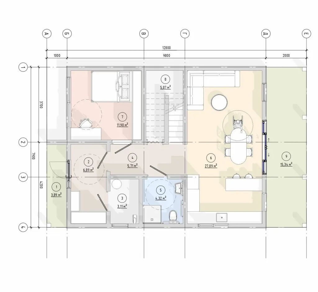 Urban floor plan 1