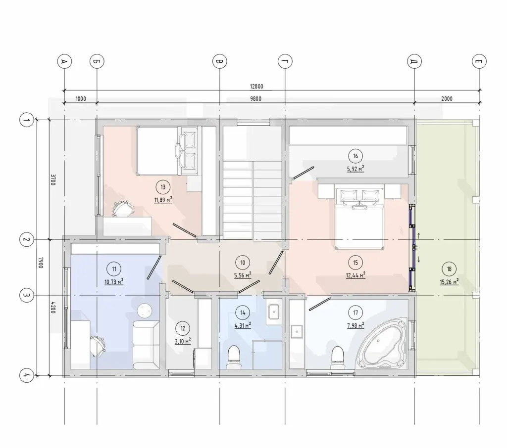 Urban floor plan 2
