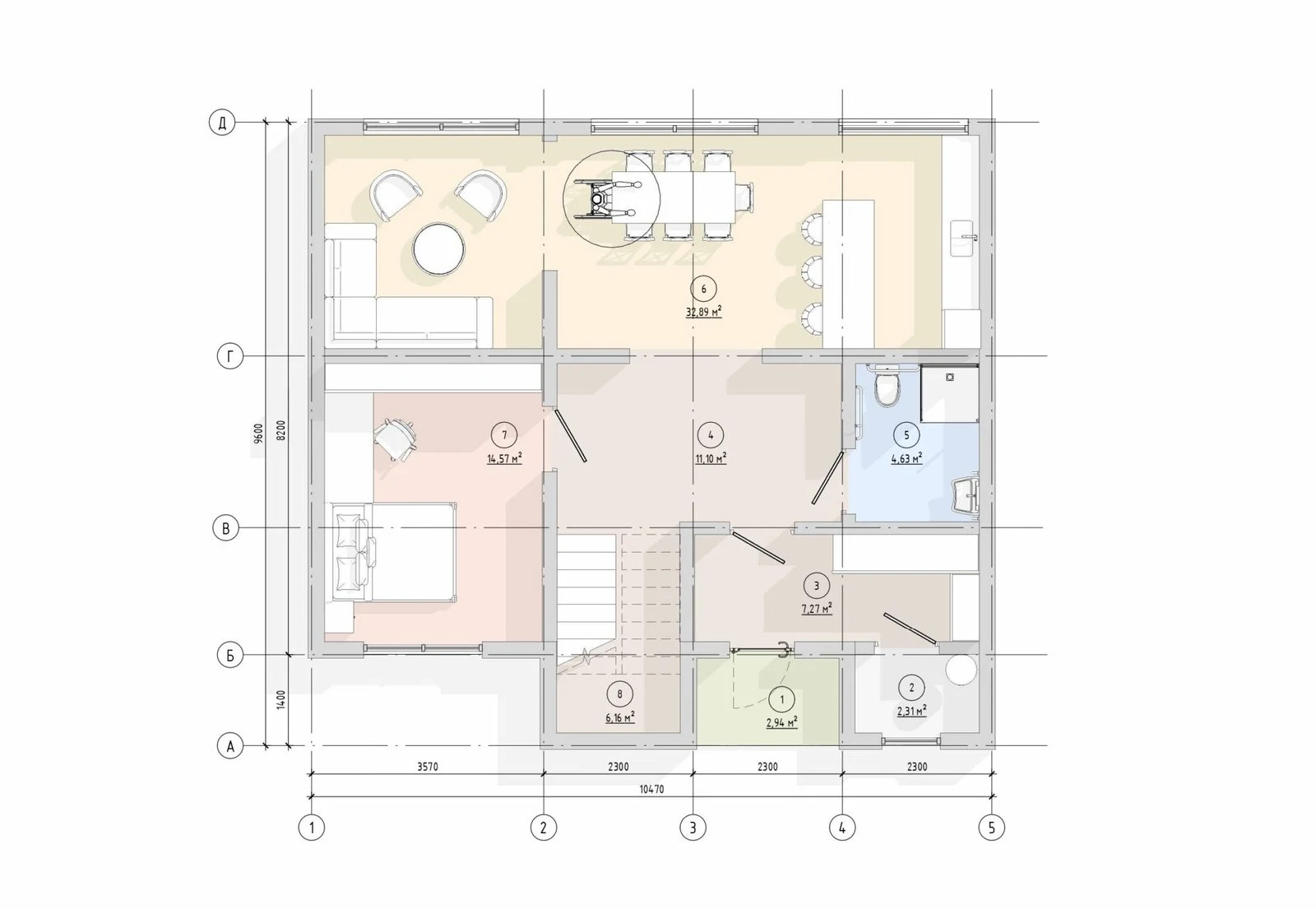 The Residence floor plan 1