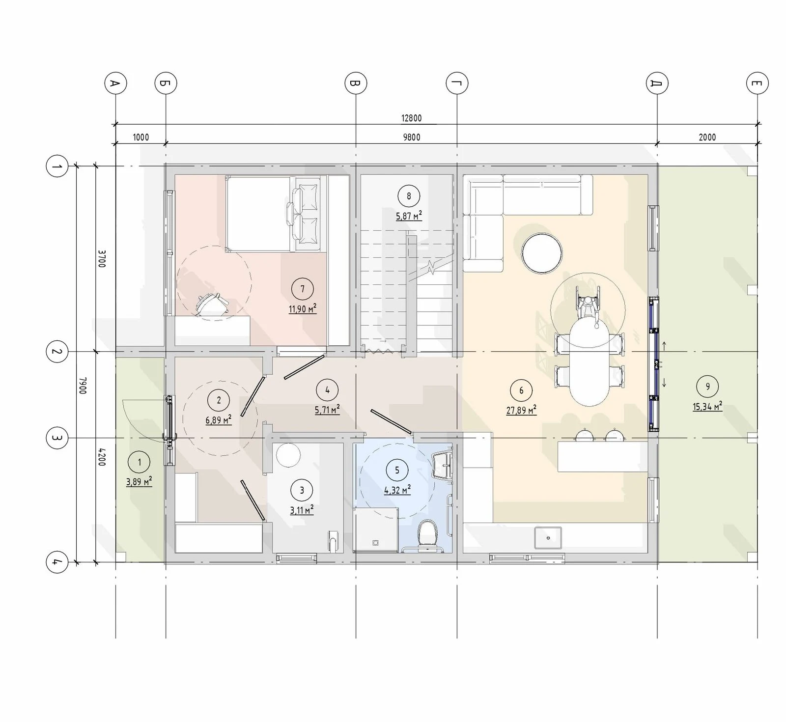 Urban floor plan 1